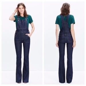 NWT Madewell Flea Market Flare Overall Small